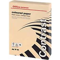 Office Depot Coloured Card Salmon A4 160gsm