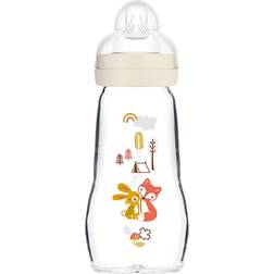 Mam Glass Baby Bottle Gift, 260ml