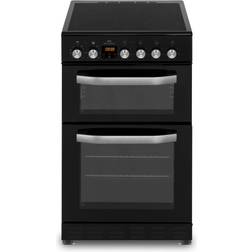 New World NWTOP53DCB 50cm Double Oven Black