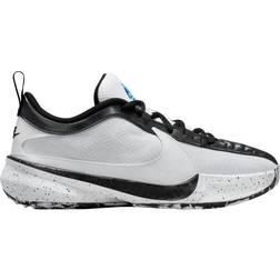 Nike Boys' Freak Basketball Shoes White/Black/Photo Blue