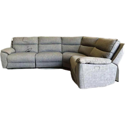 Furniture One Power Reclining Sectional Sofa 297.2cm 5 Seater