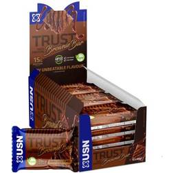 USN Trust Vegan Dark Chocolate Brownie Bar: Protein