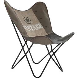 Dkd Home Decor Brown Black Kitchen Chair
