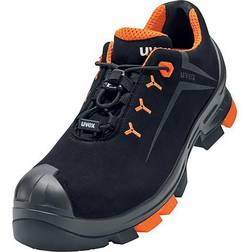 Uvex Halbschuh schwarz/orange 2, S3, EU-Schuhgröße: