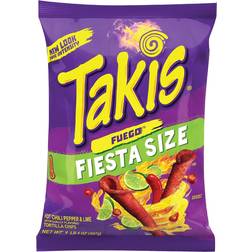 Takis Fuego Hot Chili Pepper & Lime Flavored Corn Snacks Chips 567g