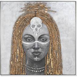 ESPRIT Colonial African Woman Framed Art