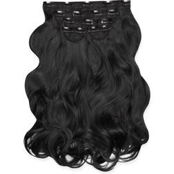 Lullabellz Super Thick 22" 5 Piece Natural Wavy Clip In Hair Extensions
