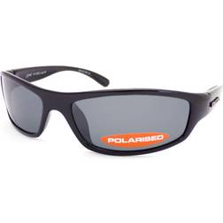 Bloc sunglasses hornet polarized shiny with dark cat.3 lenses p100
