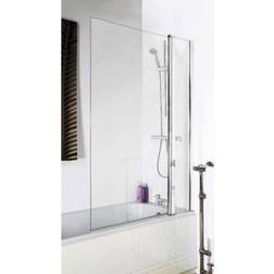 Nuie Pacific Square Hinged Bath Screen with 1005mm