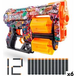 Zuru Dart Gun X-Shot Dread 32 x 18,5 x 0,6 cm 6 Units