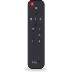 Elipson WiiM Voice Remote for WiiM Mini and Pro Audio Streamer, Push-to-Talk, 4 Music Preset Buttons