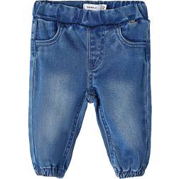 Name It Baby Baggy Fit Jeans - Medium Blue Denim