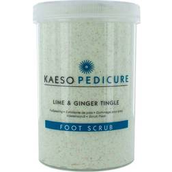 Kaeso Lime & Ginger Tingle Pedicure Foot Scrub 1200ml