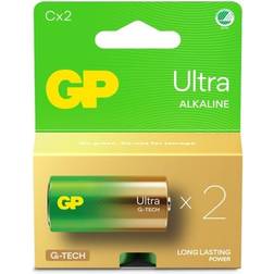 GP Batteries LR14 C 1,5V Ultra G-Tech 2stk pr. ukendt