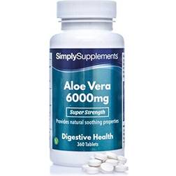 Simply Supplements Aloe Vera 6000mg Vegan Friendly 360