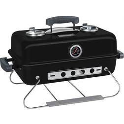 George Foreman GFPTBBQ1004B On-The-Go Portable Charcoal BBQ