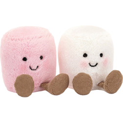 Jellycat Amuseable White & Pink Marshmallows