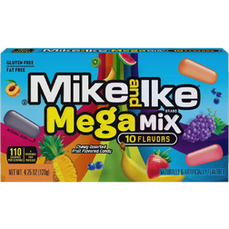 Mike and Ike Mega Mix Chewy Assorted Candy 120g 1pack