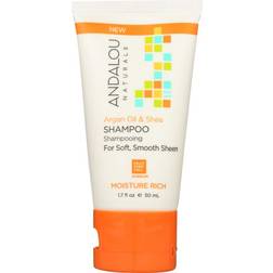 Andalou Naturals Moisture Rich Shampoo Argan Oil & Shea 50ml