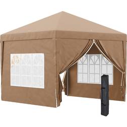 OutSunny 3x3 m Pop Up Gazebo Party Tent Canopy