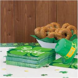 Unique Party Lucky Clover St Patricks Day Napkins Pack of 16