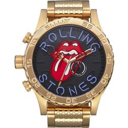 Nixon 'Rolling Stones 51-30' Black and Gold