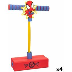 Spiderman Pogobouncer 3D Rød Barne 4 enheter