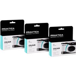 Praktica Luxmedia 35Mm Disposable Film Camera With Flash, Pack Of 3