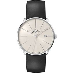 Junghans Meister Fein Leather Automatic 27/4355.00, Size 39.5mm