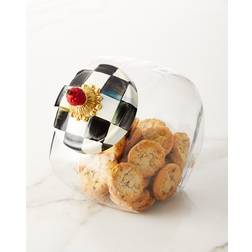 Mackenzie-Childs Courtly Check Cookie Biscuit Jar