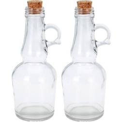 Excellent Houseware Gewürzset Ölfläschchen Essigflasche Öl- & Essigbehälter