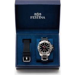 Festina F20665/4 Black Divers Wristwatch