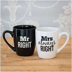 Mr Mrs Always Right Cup