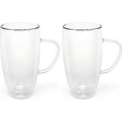 Bredemeijer Latte Macchiato/Cappuccinoglas Duo Milchkaffee-Glas