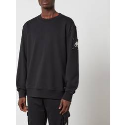 Moose Knuckles Hartsfield Cotton-Jersey Sweatshirt Black
