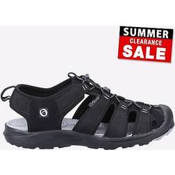 Cotswold Black Marshfield Recycled Sandal