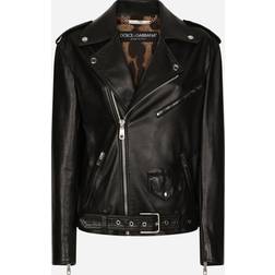 Dolce & Gabbana Leather biker jacket