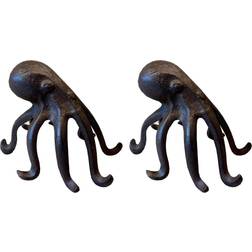 Selections Cast Iron Round Octopus Themed Trivet
