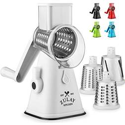 Zulay Kitchen Manual Rotary Cheese Grater