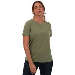 Berghaus Womens Relaxed Tech T-Shirt Oil Green