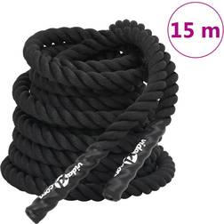 vidaXL Battle rope 15 m 11 kg polyester