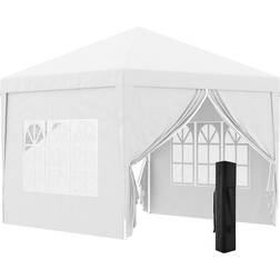OutSunny 3mx3m Pop Up Gazebo Party Tent Canopy Marquee