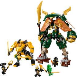 Lego Lloyd and Arin's Ninja Team Mechs