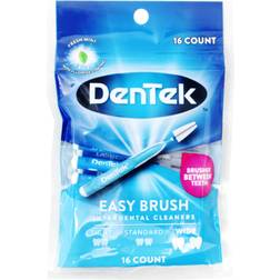 DenTek Easy Brush Wide Fit Interdental Cleaners Mint 16-pack