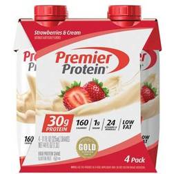Premier Protein Strawberries and Cream Shakes 325ml 4 pcs