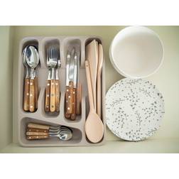 Natural Elements Eco-Friendly Bamboo Cutlery Tray