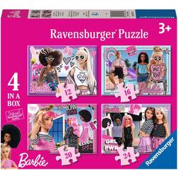 Ravensburger Barbie, 4 in a Box