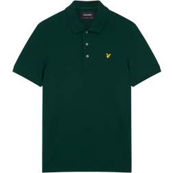 Lyle & Scott Plain Polo Shirt - Dark Green