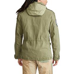 Polo Ralph Lauren Herringbone field jacket men Cotton/Cotton Green