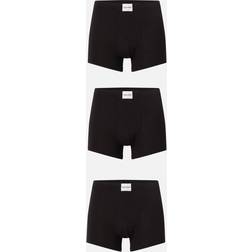 Calvin Klein Three-Pack Cotton-Blend Boxer Briefs Black